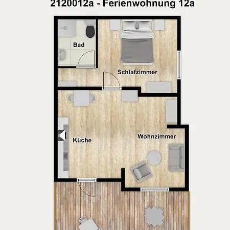 Parkresidenz Concordia 12a Appartement *